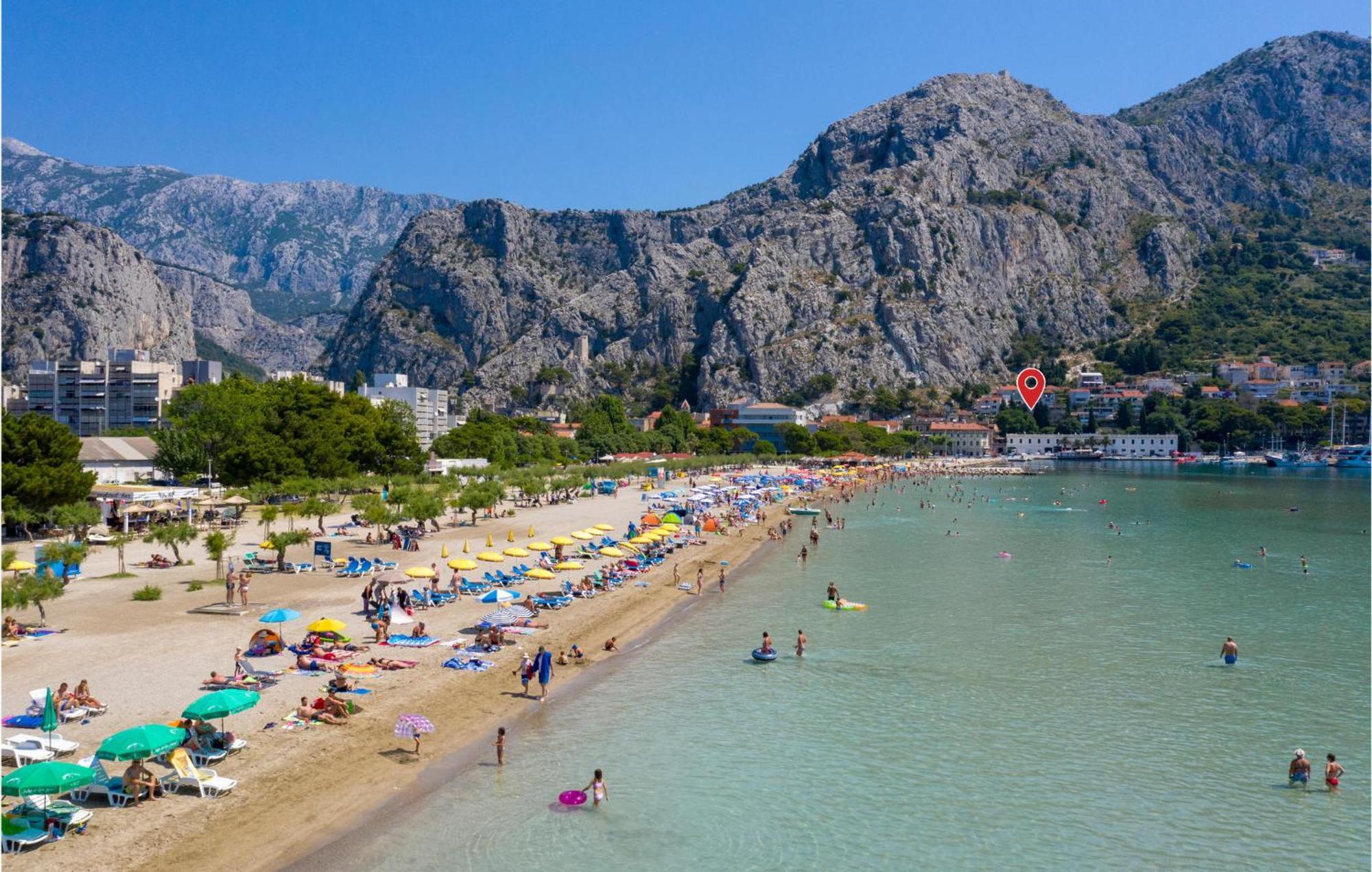 Gorgeous Apartment In Omis With Kitchen Exteriér fotografie
